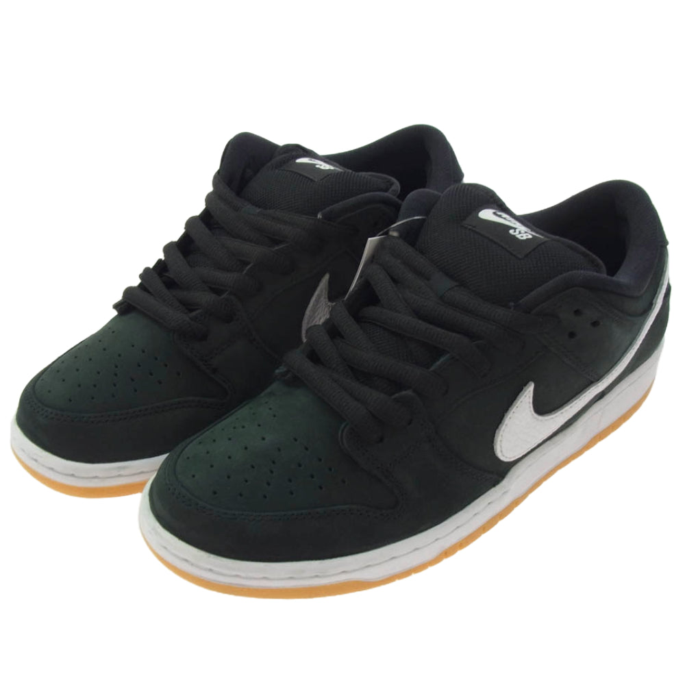 NIKE ナイキ CD2563-006 SB Dunk Low Pro Black White Gum Light Brown ダンク ロー プロ ブラック ホワイト ガム ライトブラウン ブラック系 ホワイト系 27.5cm【新古品】【未使用】【中古】