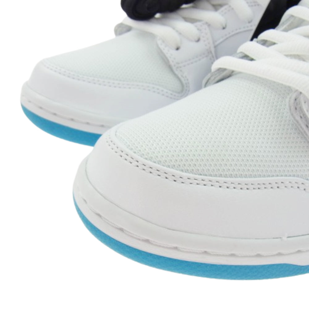 NIKE ナイキ BQ6817-101 SB Dunk Low Laser Blue ダンク ロー レーザーブルー ホワイト系 ライトブルー系 27cm【新古品】【未使用】【中古】