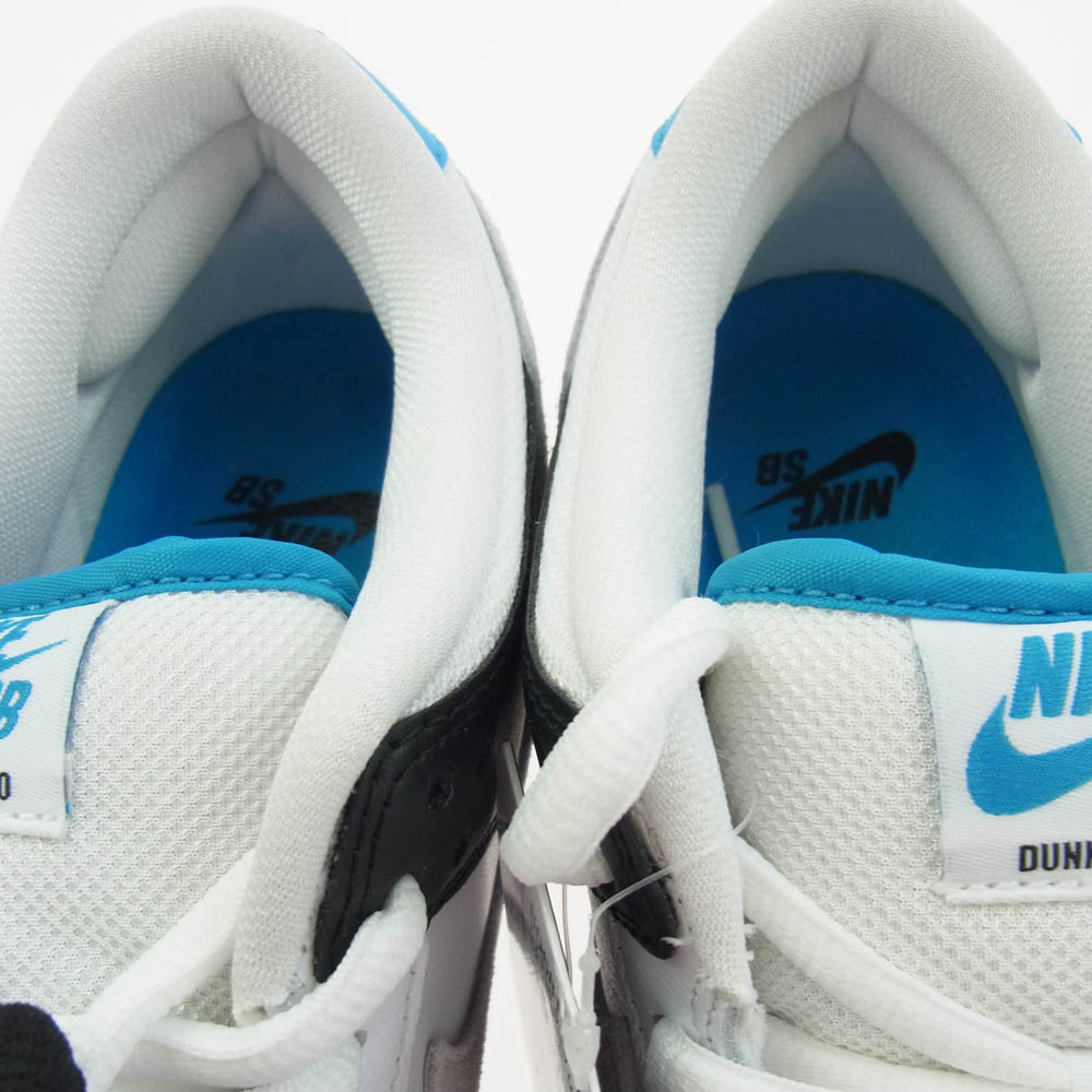 NIKE ナイキ BQ6817-101 SB Dunk Low Laser Blue ダンク ロー レーザーブルー ホワイト系 ライトブルー系 27cm【新古品】【未使用】【中古】