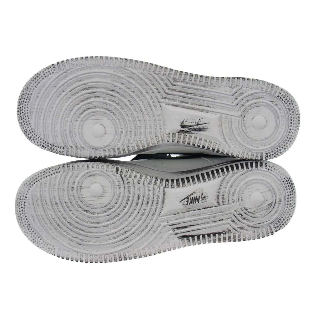 NIKE ナイキ DD3223-100 PEACEMINUSONE Air Force 1 Low Para-noise White Black ピースマイナスワン ナイキ エアフォース1 ロー パラノイズ ホワイト系 27cm【極上美品】【中古】