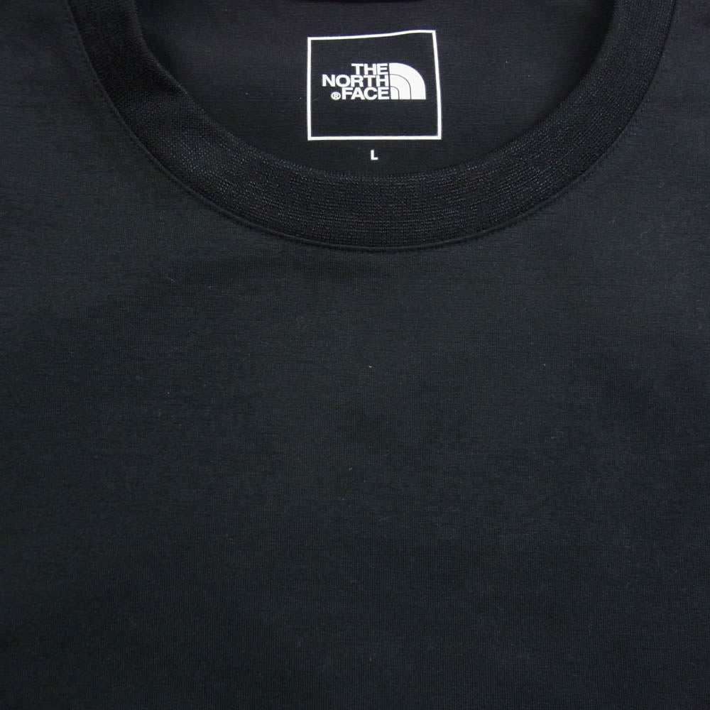 THE NORTH FACE ノースフェイス NT12260 L/S Airy Relax Tee エアリー リラックス 長袖 Tシャツ カットソー ブラック系 L【中古】