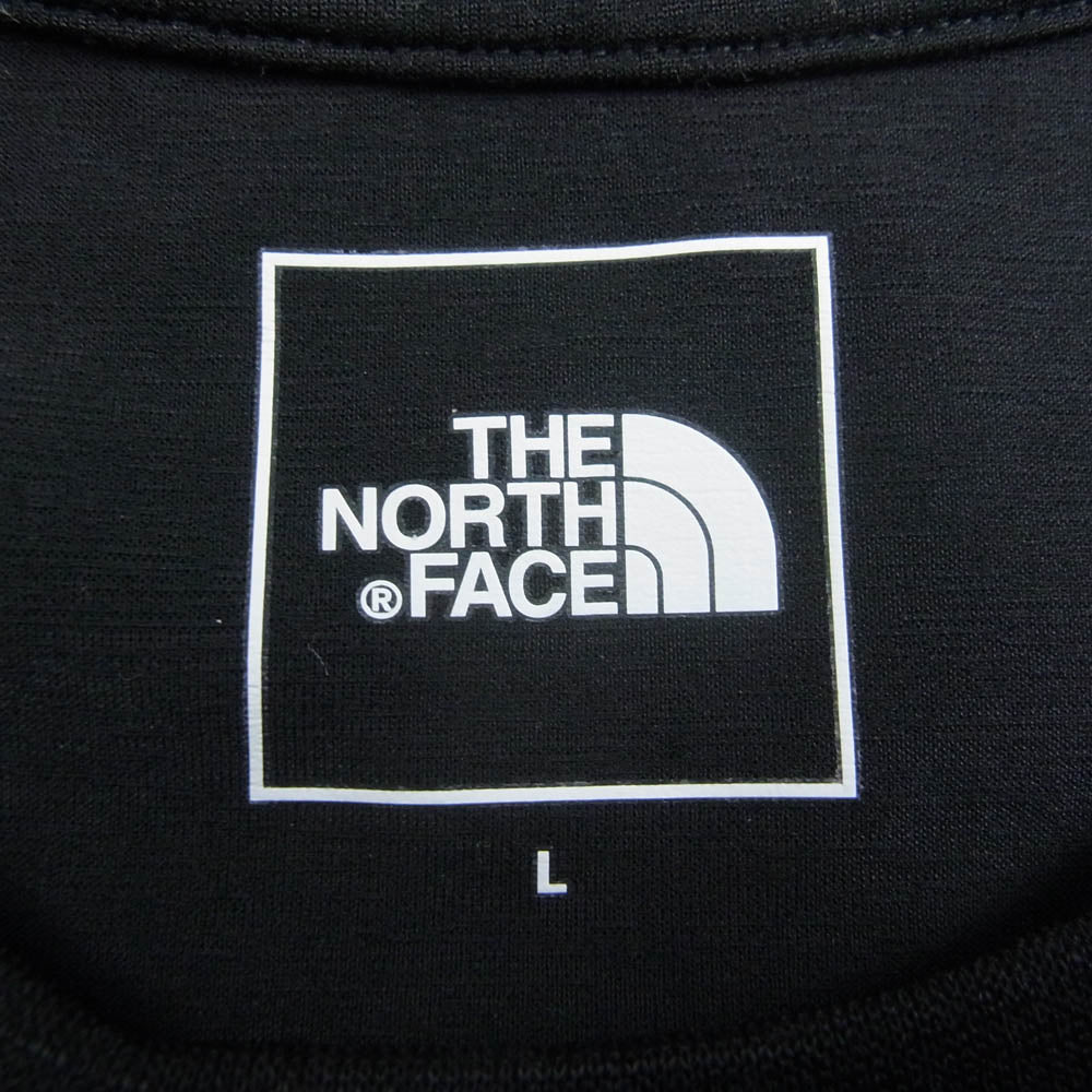 THE NORTH FACE ノースフェイス NT12260 L/S Airy Relax Tee エアリー リラックス 長袖 Tシャツ カットソー ブラック系 L【中古】