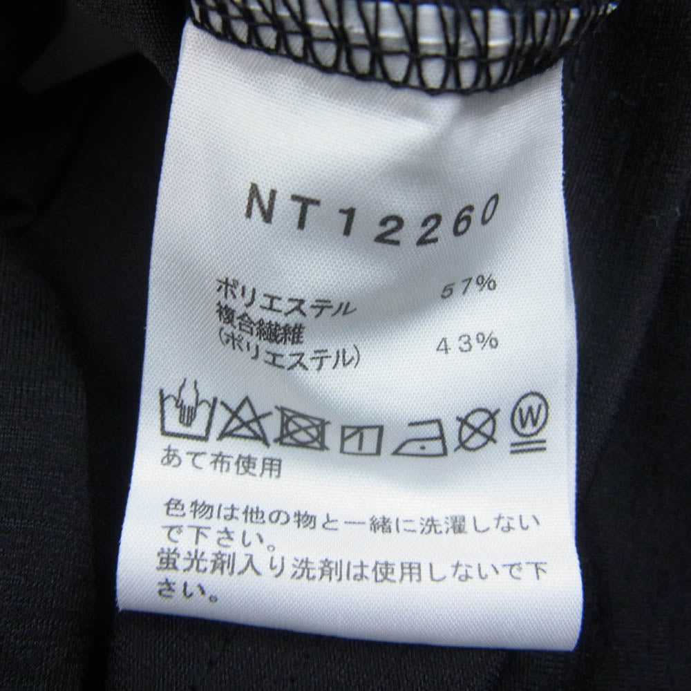 THE NORTH FACE ノースフェイス NT12260 L/S Airy Relax Tee エアリー リラックス 長袖 Tシャツ カットソー ブラック系 L【中古】