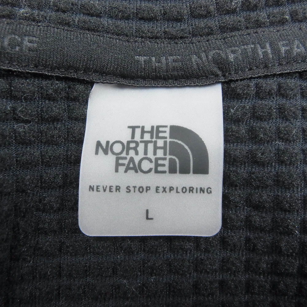 THE NORTH FACE ノースフェイス NL72278 Thermal Versa Grid Hoodie サーマル バーサ グリッド フーディ フリース ジャケット ブラック系 L【中古】