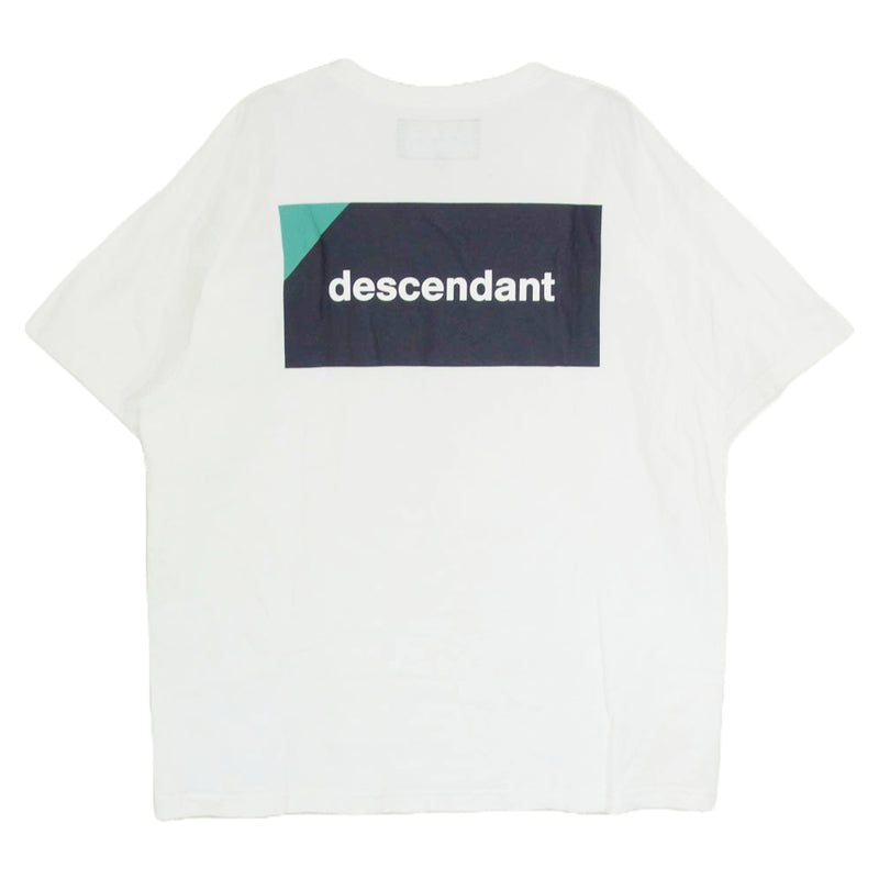 DESCENDANT ディセンダント 24SS 241ATDS-STM07S BOX SS ボックス 半袖 Tシャツ ホワイト系 2【中古】