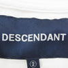 DESCENDANT ディセンダント 24SS 241ATDS-STM07S BOX SS ボックス 半袖 Tシャツ ホワイト系 2【中古】