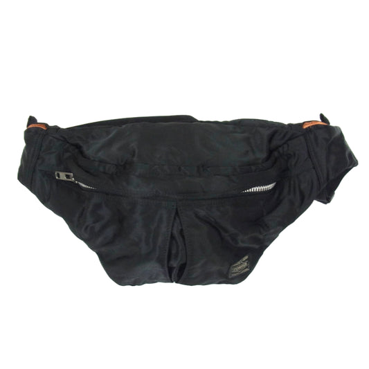 PORTER ポーター TANKER WAIST BAG タンカー ウエストバッグ ボディバッグ ブラック系【中古】