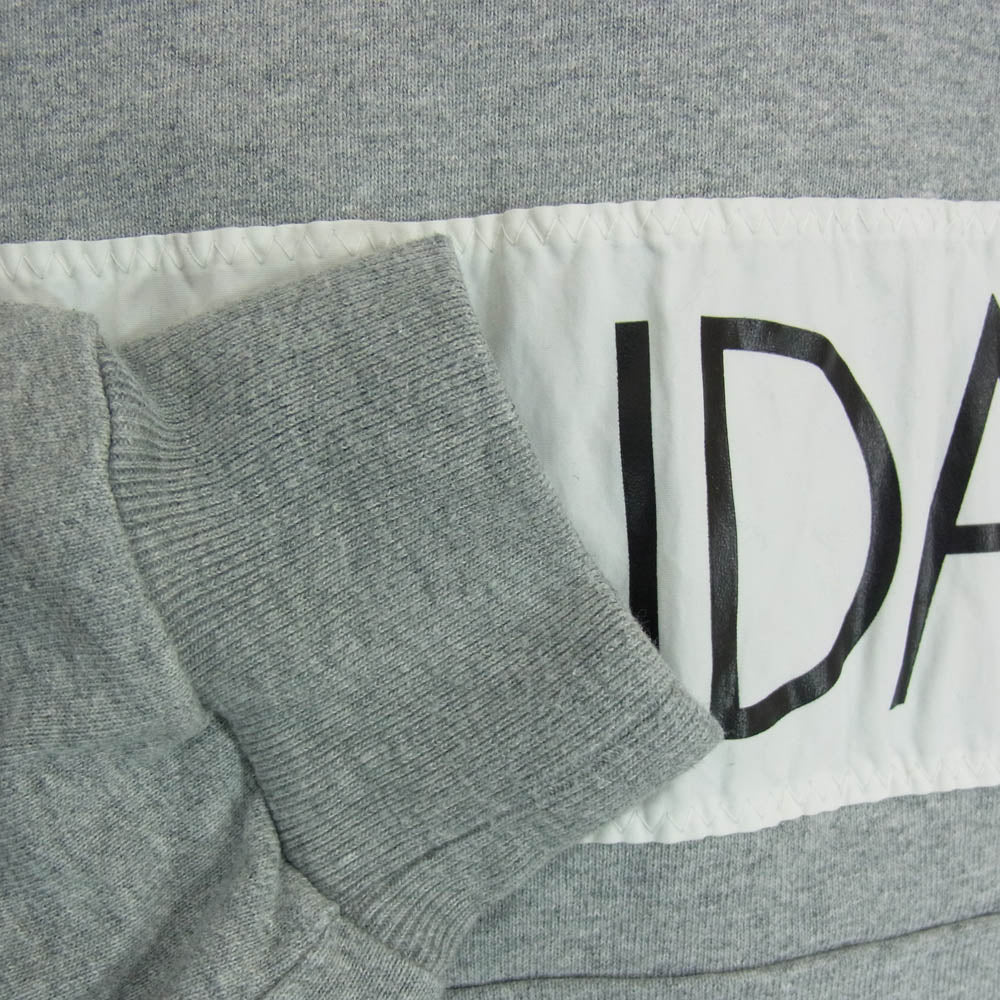 DESCENDANT ディセンダント 24SS STRAIN BERTH LS ロゴ 長袖 スウェット カットソー グレー系 2【中古】