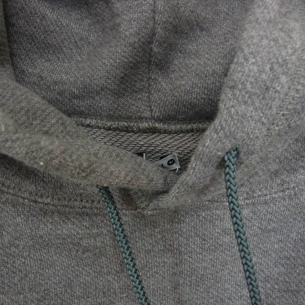 SEQUEL シークエル 22AW LEMON ロゴ HOODIE フーディー パーカー グレー系 XL【中古】