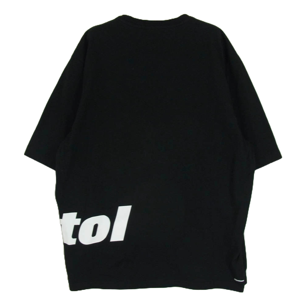 F.C.R.B. エフシーアールビー FCRB-240085 SIDE LOGO TEE サイドロゴ 半袖 Tシャツ ブラック系 XL【中古】