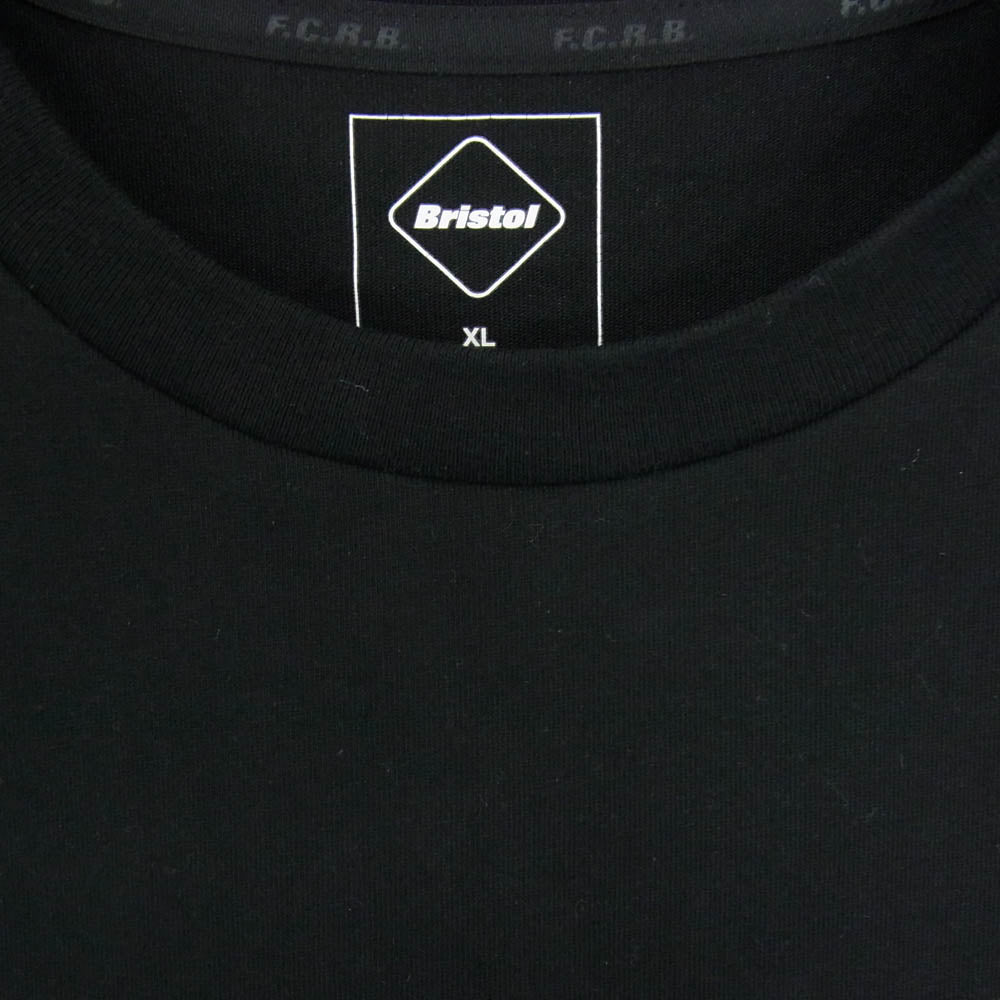 F.C.R.B. エフシーアールビー FCRB-240085 SIDE LOGO TEE サイドロゴ 半袖 Tシャツ ブラック系 XL【中古】