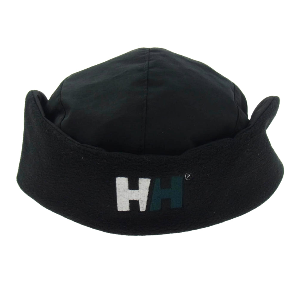 DESCENDANT ディセンダント 24AW 242HHDS-HT01S HELLY HANSEN ヘリーハンセン VF 5PANEL EAR FLAPS HH x DCDT 帽子 キャップ ブラック系【極上美品】【中古】