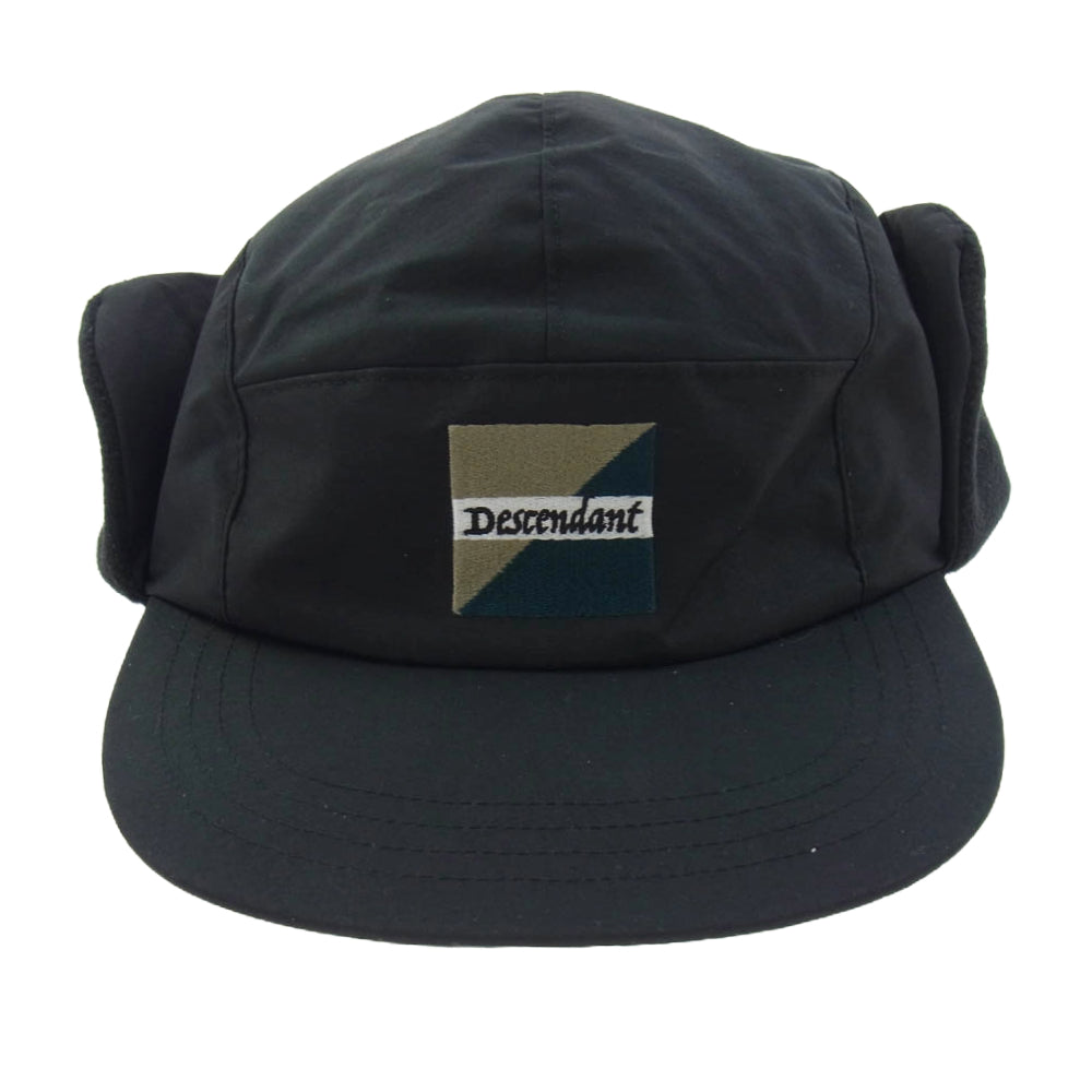 DESCENDANT ディセンダント 24AW 242HHDS-HT01S HELLY HANSEN ヘリーハンセン VF 5PANEL EAR FLAPS HH x DCDT 帽子 キャップ ブラック系【極上美品】【中古】