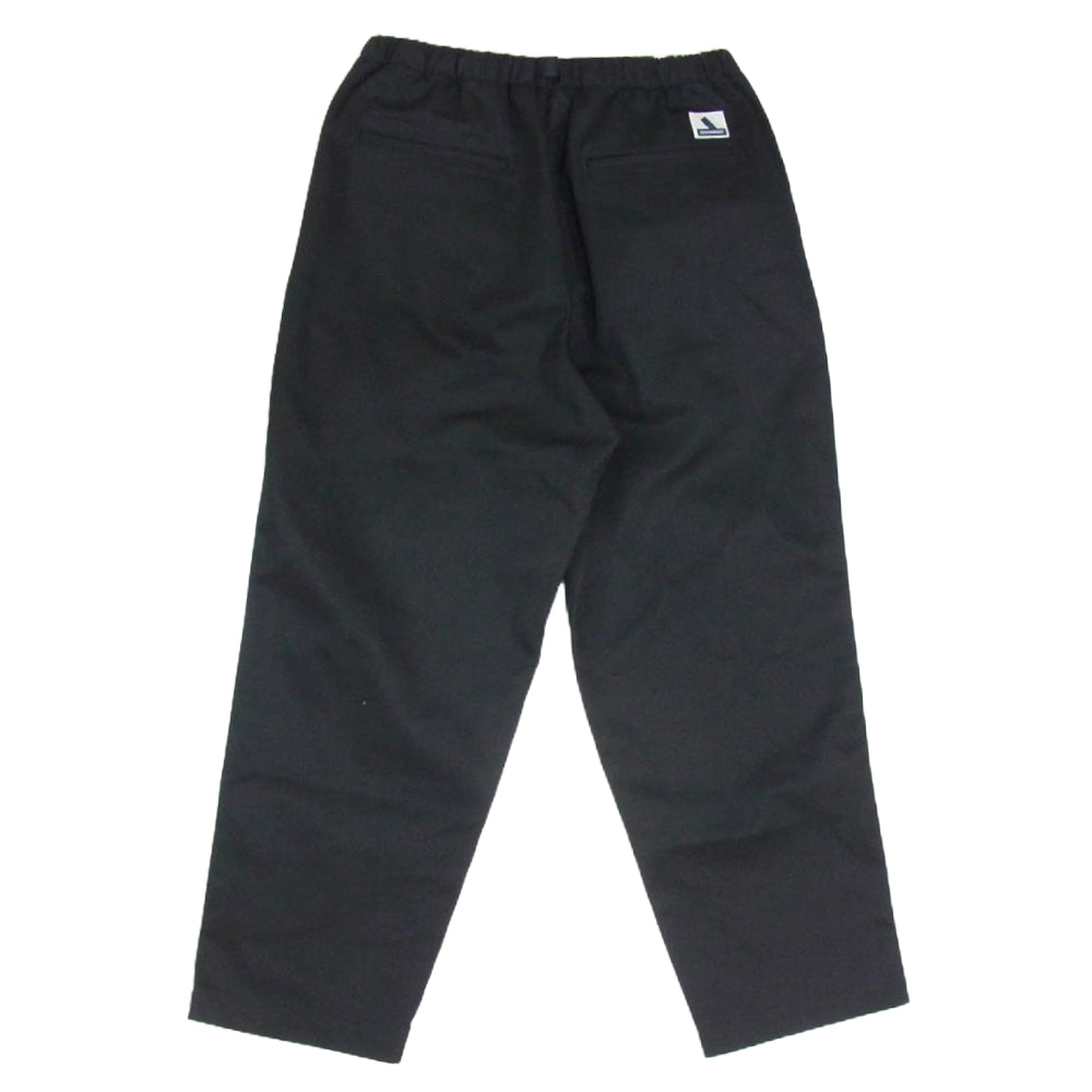 DESCENDANT ディセンダント 242TQDS-PTM02 WEBBING TROUSERS トラウザーズ パンツ ブラック系 2【美品】【中古】