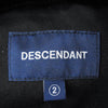 DESCENDANT ディセンダント 242TQDS-PTM02 WEBBING TROUSERS トラウザーズ パンツ ブラック系 2【美品】【中古】