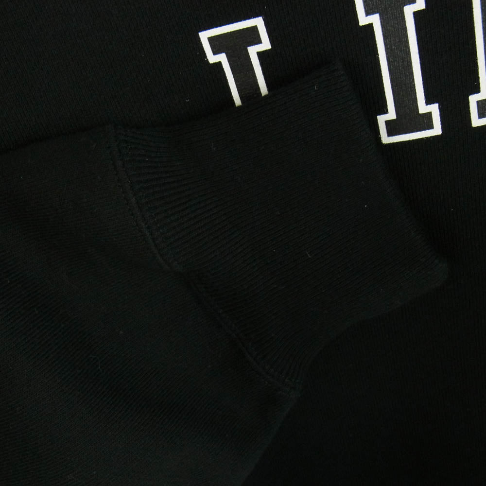 WTAPS ダブルタップス 24AW 242ATDT-CSM18 ACADEMY SWEATER プルオーバー ロゴ スウェット ブラック系 03【極上美品】【中古】