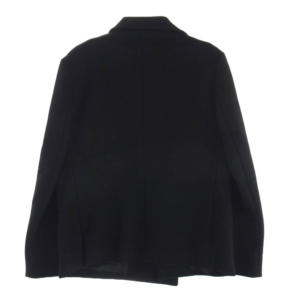 Yohji Yamamoto ヨウジヤマモト YN-J05-106 Y's ワイズ アシンメトリー 変形 ウール100％ 裏地キュプラ ジャケット ブラック系 2【中古】