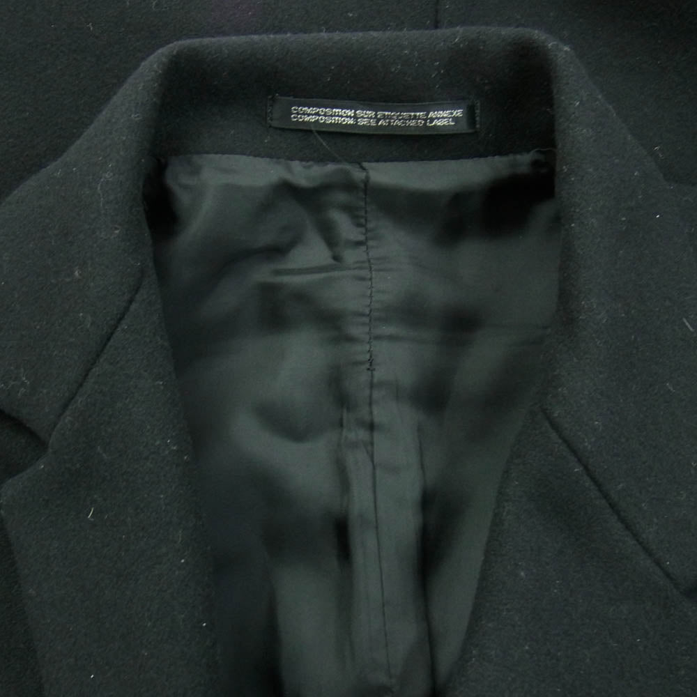 Yohji Yamamoto ヨウジヤマモト YN-J05-106 Y's ワイズ アシンメトリー 変形 ウール100％ 裏地キュプラ ジャケット ブラック系 2【中古】