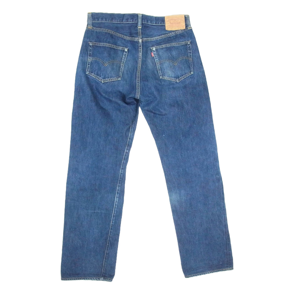 Levi's リーバイス 501XX ボタン裏 555 バレンシア工場 USA製 90s デニム パンツ インディゴブルー系 34【中古】