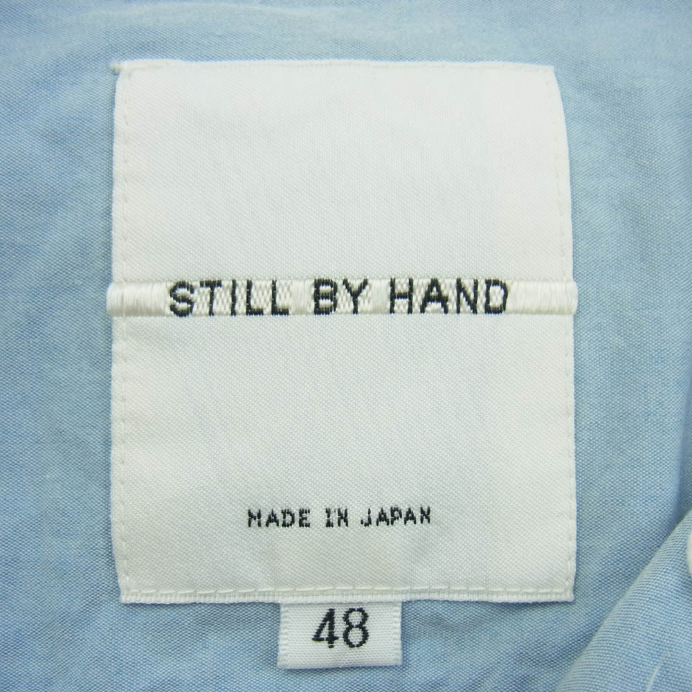 STILL BY HAND スティルバイハンド スティルバイハンド 長袖 シャツ 48 ライトブルー系 48【中古】