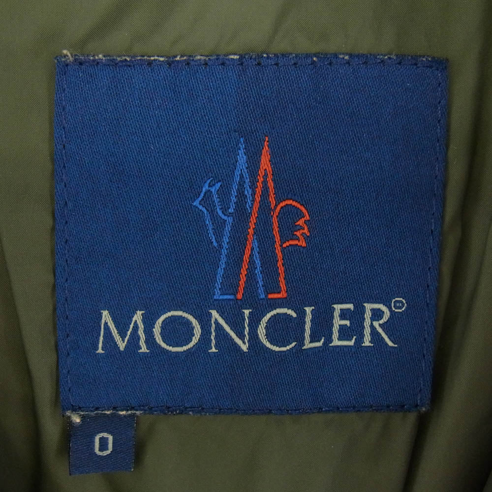 MONCLER モンクレール 47356-90-69951 モンクレール ダウン ジャケット 紺タグ ブラウン系【中古】