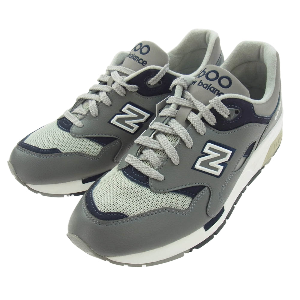 NEW BALANCE ニューバランス CM1600LG ABZORB 1600 ローカット スニーカー グレー系 28.0cm【新古品】【未使用】【中古】