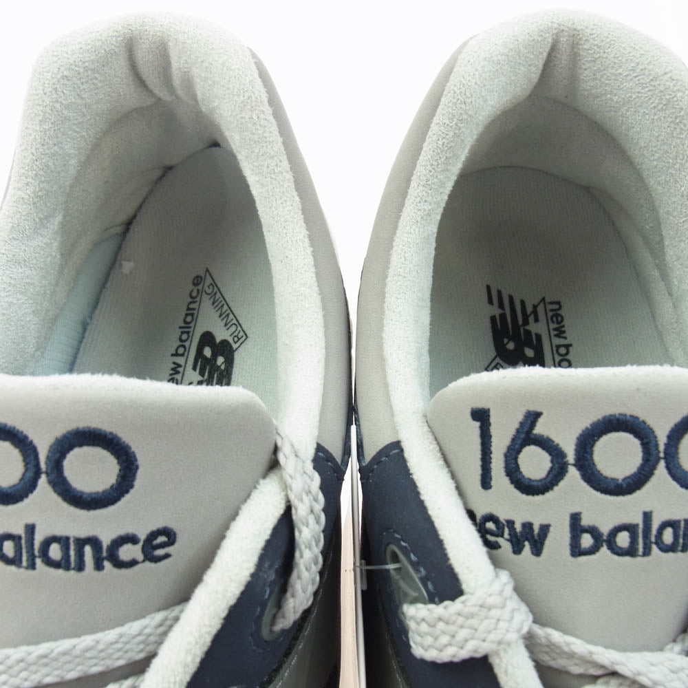 NEW BALANCE ニューバランス CM1600LG ABZORB 1600 ローカット スニーカー グレー系 28.0cm【新古品】【未使用】【中古】