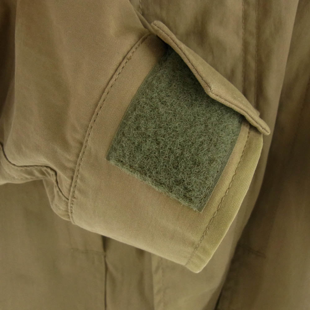 WTAPS ダブルタップス 21ss 211WVDT-JKM01 NYCO TUSSAH D90 フィールド ミリタリー ジャケット カーキ系 X 03【中古】