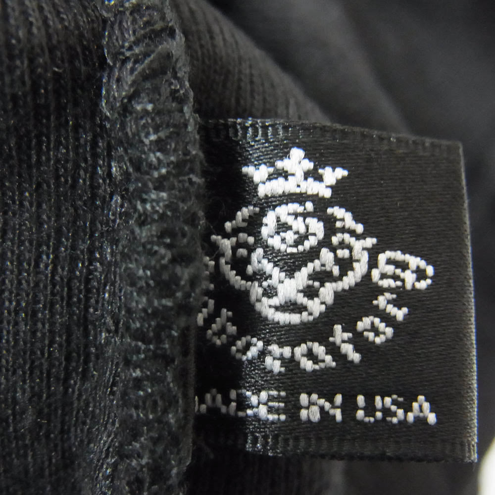 GABOR ガボール ロゴ刺繡 コットン ビーニー キャップ ブラック系【美品】【中古】