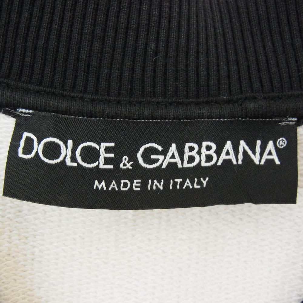 DOLCE&GABBANA ドルチェアンドガッバーナ KING フロントプリント スウェット ブラック系 50【中古】