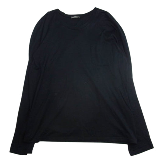 DIOR HOMME ディオールオム 08AW 8H3362770039 BEE刺繍 ポケット付 カットソー 長袖 ダークネイビー系 L【中古】