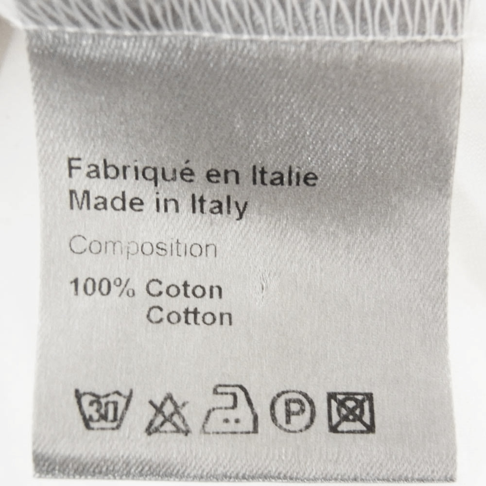 DIOR HOMME ディオールオム 08AW 8H3362770039 BEE刺? ポケット付 カットソー 長袖 ホワイト系 L【中古】