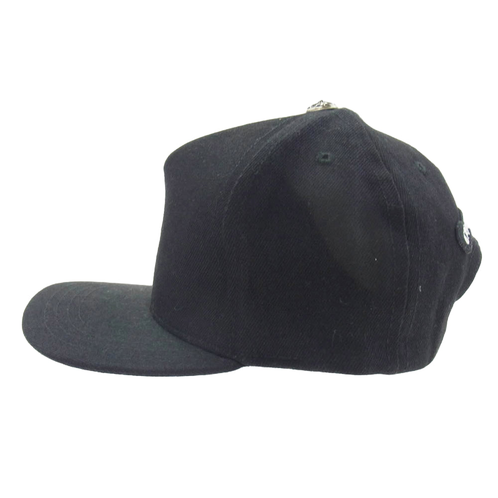 CHROME HEARTS クロムハーツ（原本無） TRUCKER CAP ダガー刺繍 トラッカー キャップ クロスボール付き ブラック系 53-60【中古】