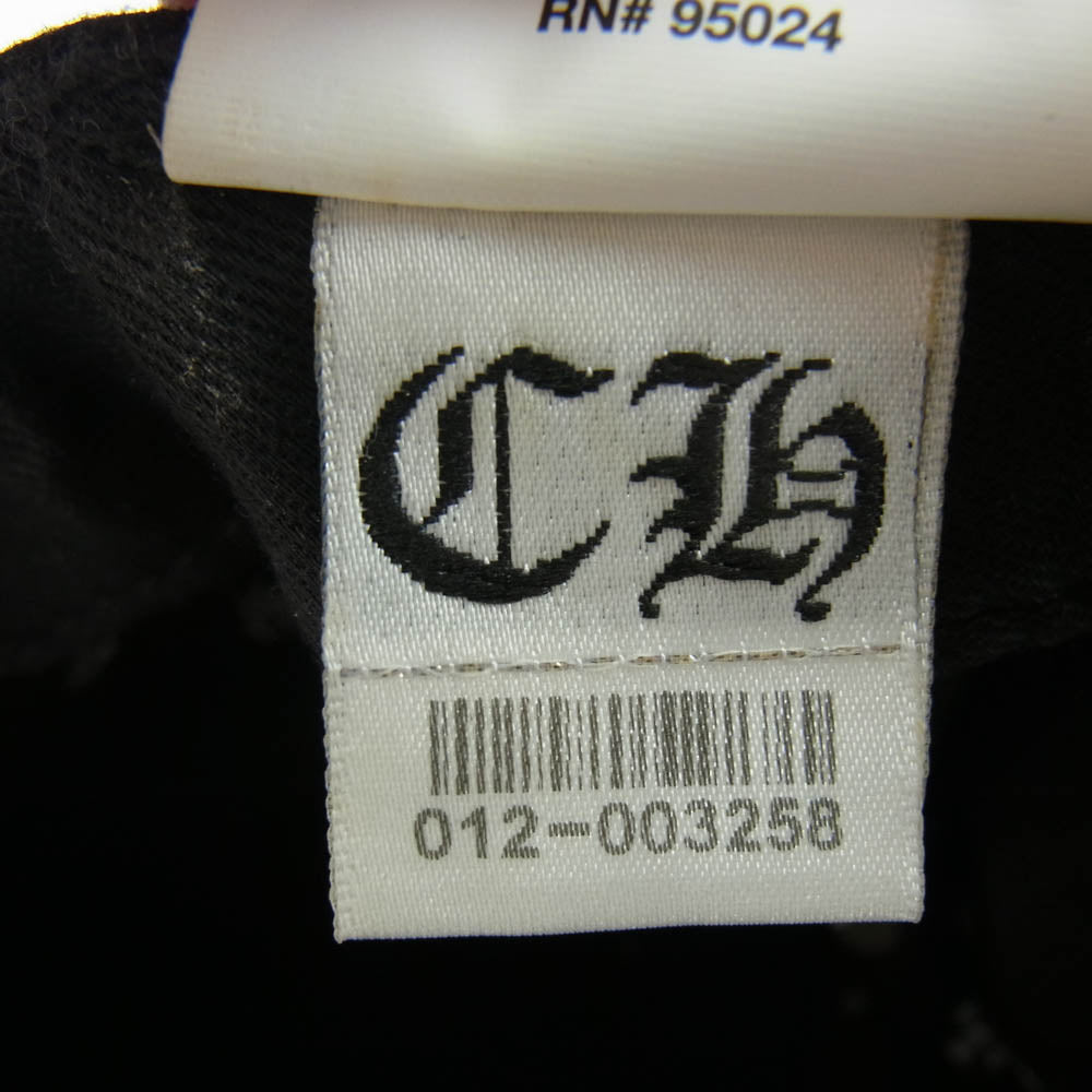 CHROME HEARTS クロムハーツ（原本無） TRUCKER CAP ダガー刺繍 トラッカー キャップ クロスボール付き ブラック系 53-60【中古】