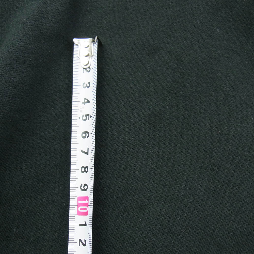 CHROME HEARTS クロムハーツ（原本無） WWW.CHROMEHEARTS.COM SILVER GLITTER HOODIE ホースシュー バックプリント グリッター プルオーバー パーカー ブラック系 XL【中古】