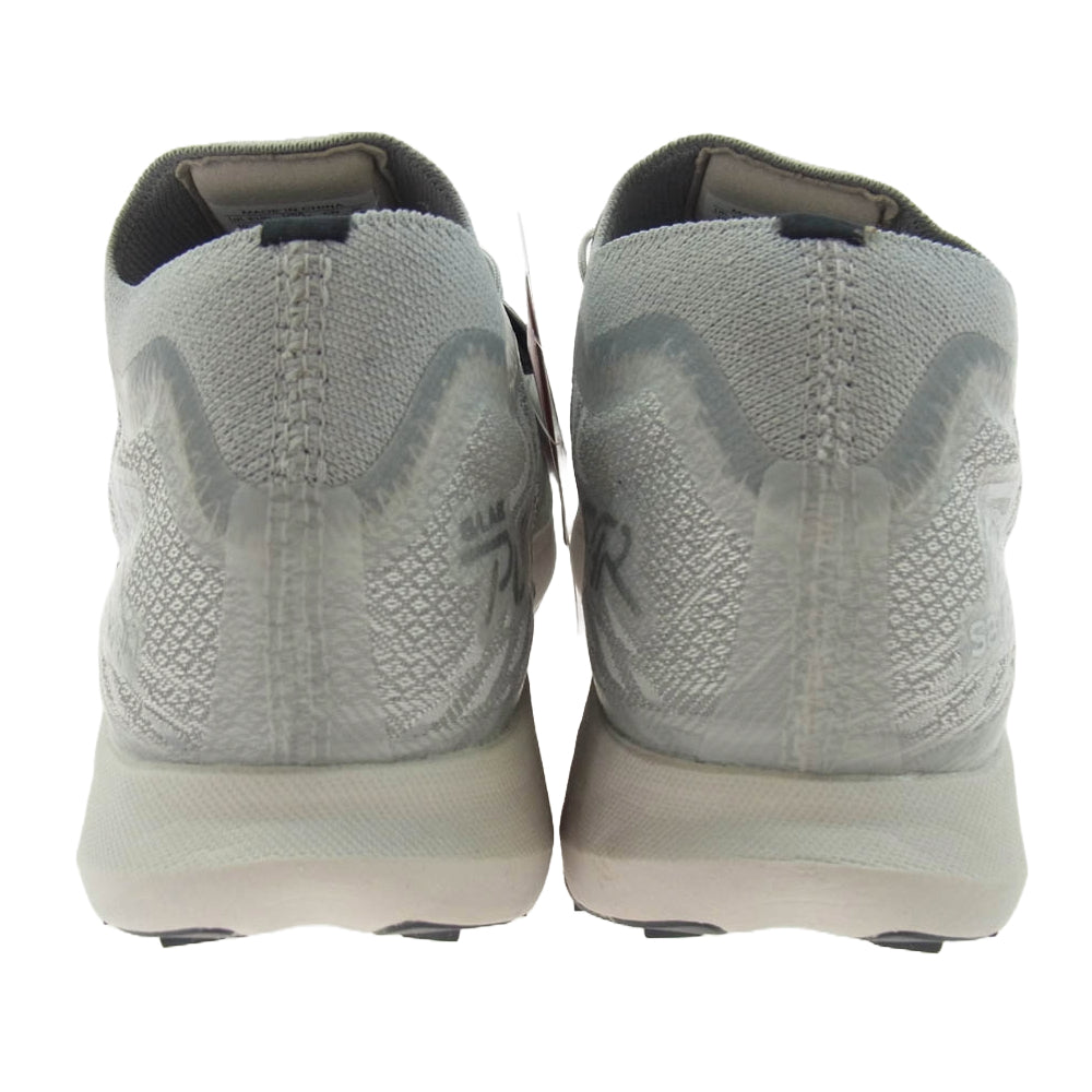 salomon サロモン 413108 S-Lab pulsar ローカット スニーカー グレー系 28.5cm【美品】【中古】