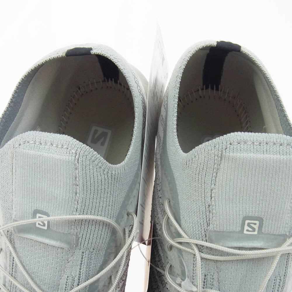 salomon サロモン 413108 S-Lab pulsar ローカット スニーカー グレー系 28.5cm【美品】【中古】