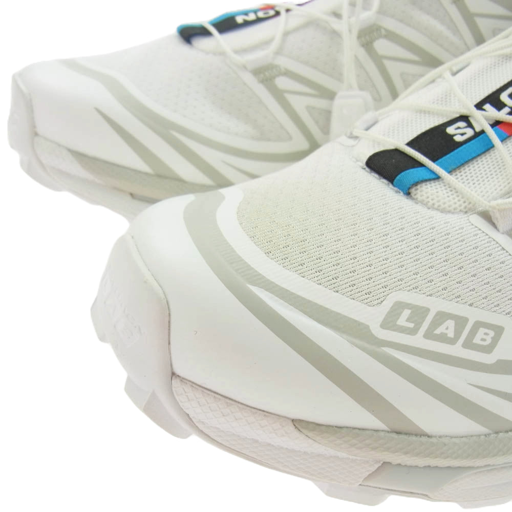 salomon サロモン 412529 XT-6  ローカット スニーカー ホワイト系 26.5cm【中古】