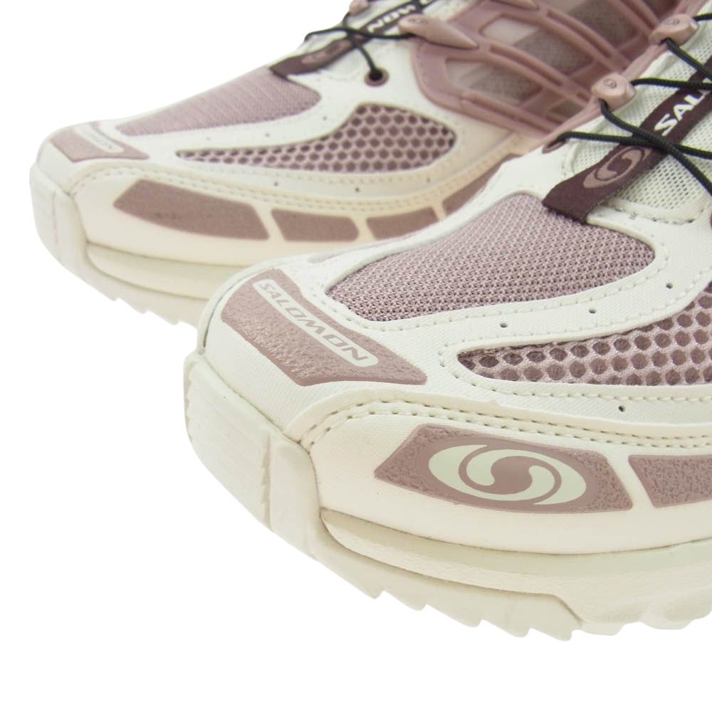 salomon サロモン 475968 ACS PRO メッシュ ローカット スニーカー ピンク ピンク系 ホワイト系 27cm【極上美品】【中古】
