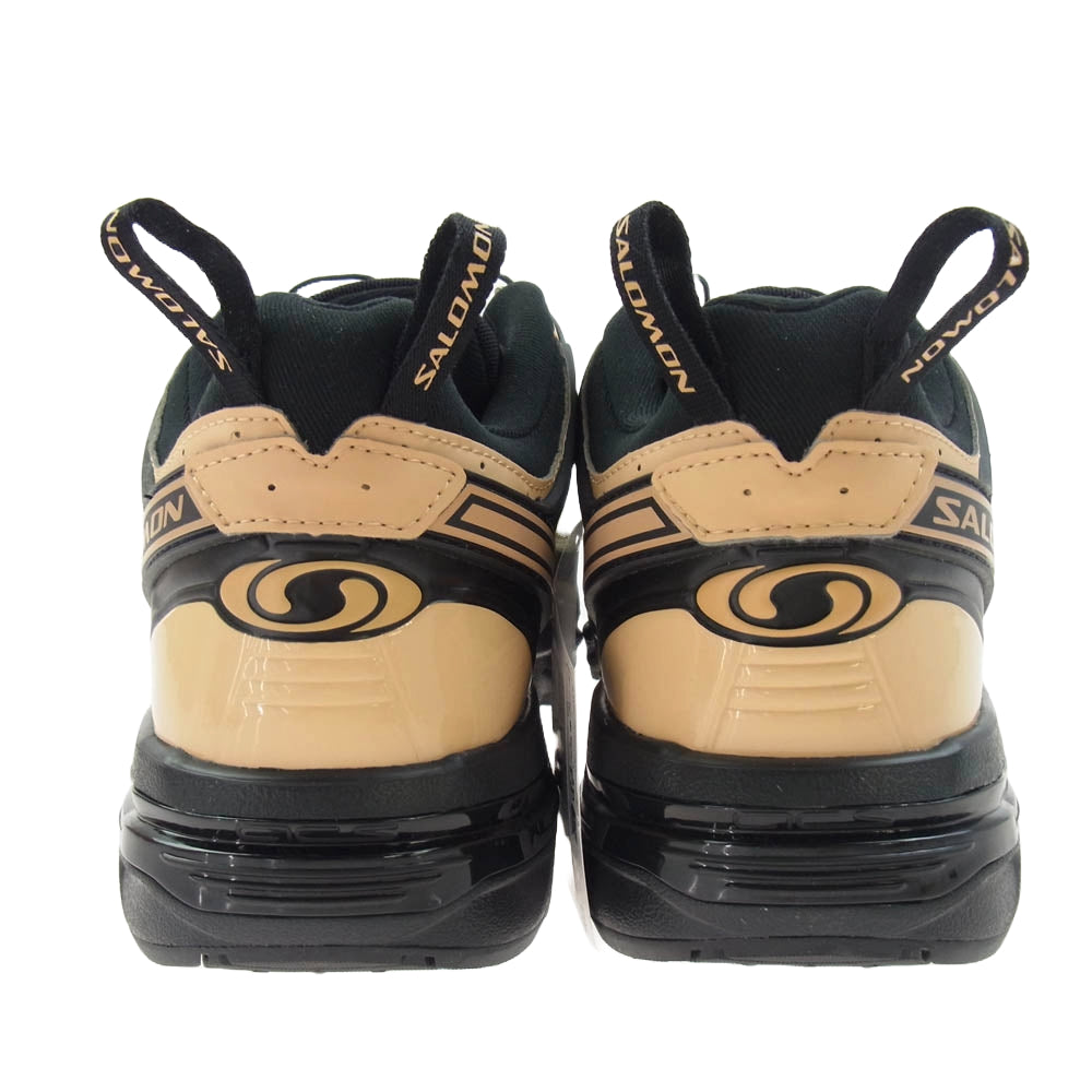 salomon サロモン 475990 ACS PRO CHROMATIC メッシュ ローカット スニーカー　 ブラック系 ベージュ系 27.5cm【極上美品】【中古】