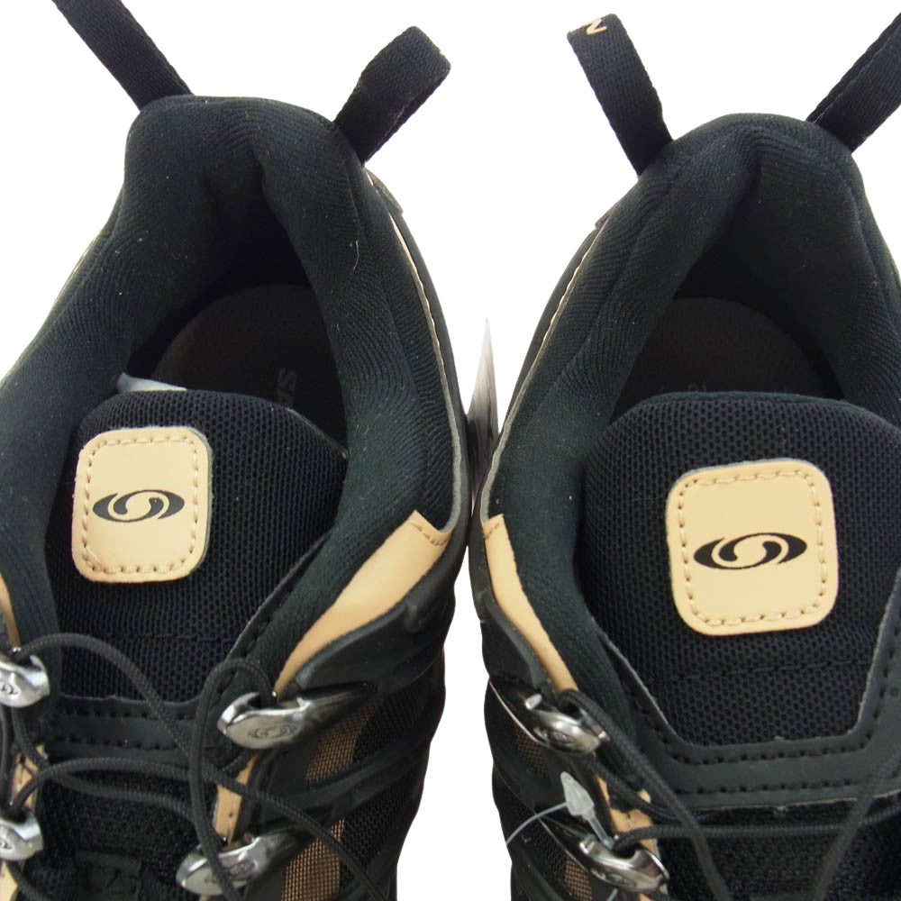 salomon サロモン 475990 ACS PRO CHROMATIC メッシュ ローカット スニーカー　 ブラック系 ベージュ系 27.5cm【極上美品】【中古】