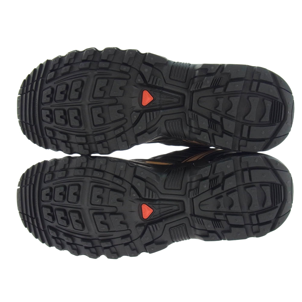 salomon サロモン 475990 ACS PRO CHROMATIC メッシュ ローカット スニーカー　 ブラック系 ベージュ系 27.5cm【極上美品】【中古】