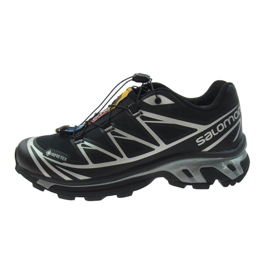 salomon サロモン 474506 XT-6 GTX ローカット スニーカー ブラック系 25.5cm【極上美品】【中古】