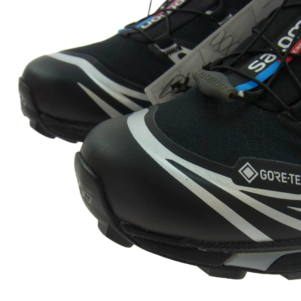 salomon サロモン 474506 XT-6 GTX ローカット スニーカー ブラック系 25.5cm【極上美品】【中古】