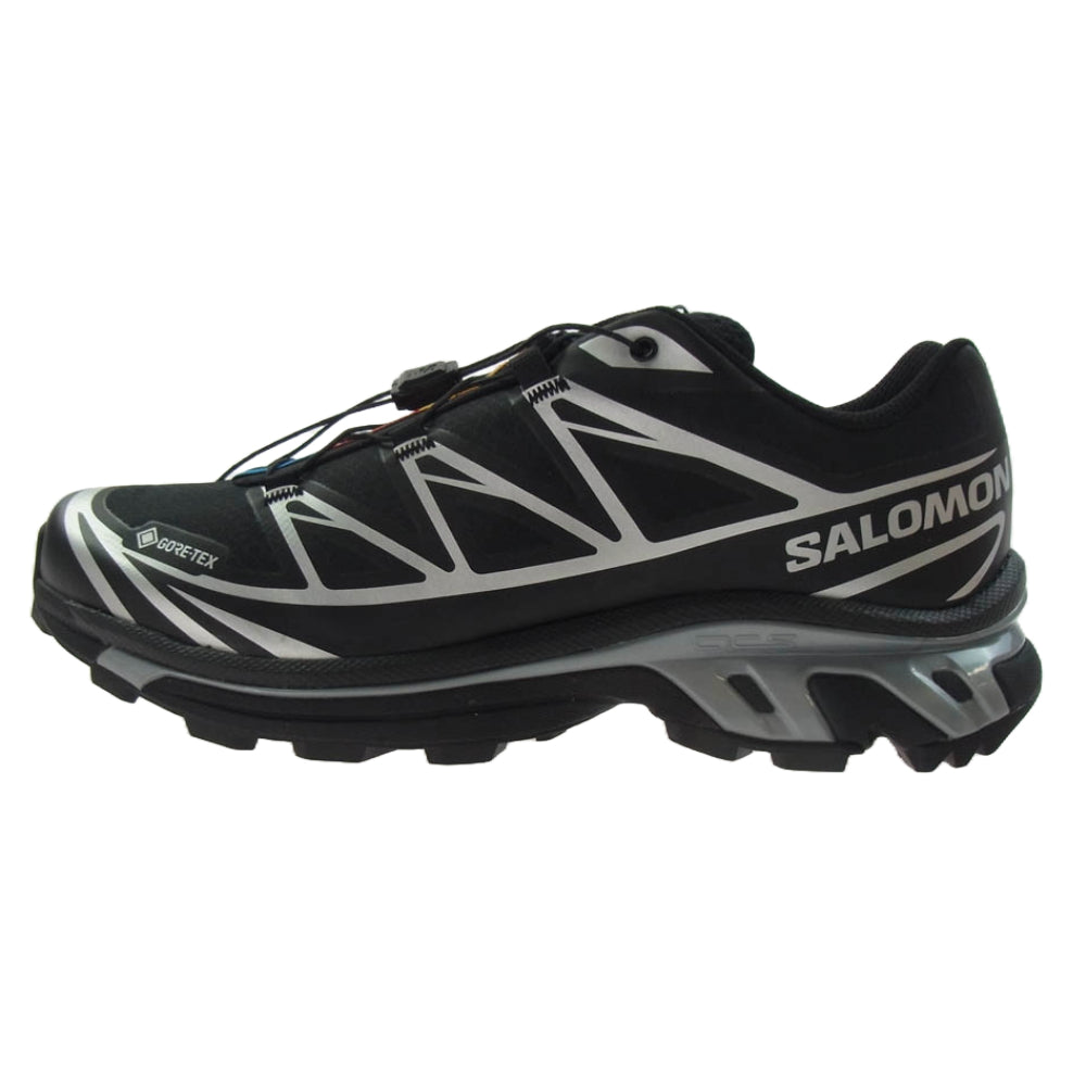 salomon サロモン 474506 XT-6 GTX ローカット スニーカー ブラック ブラック系 25cm【極上美品】【中古】