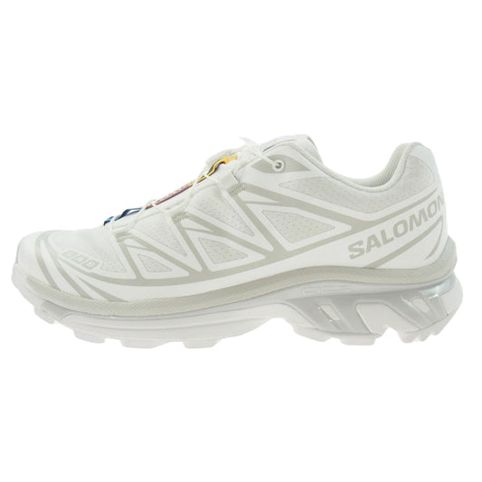 salomon サロモン 412529 XT-6 ローカット スニーカー ホワイト ホワイト系 26.5cm【極上美品】【中古】