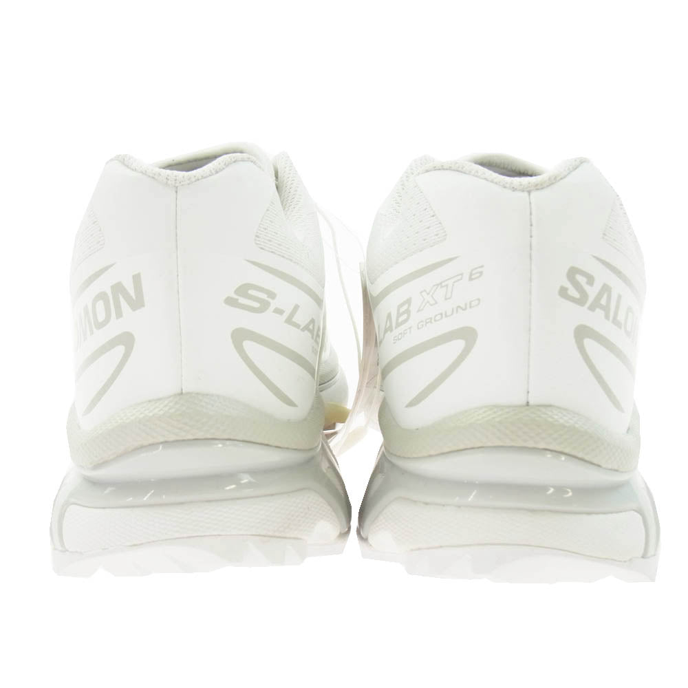 salomon サロモン 412529 XT-6 ローカット スニーカー ホワイト ホワイト系 26.5cm【極上美品】【中古】