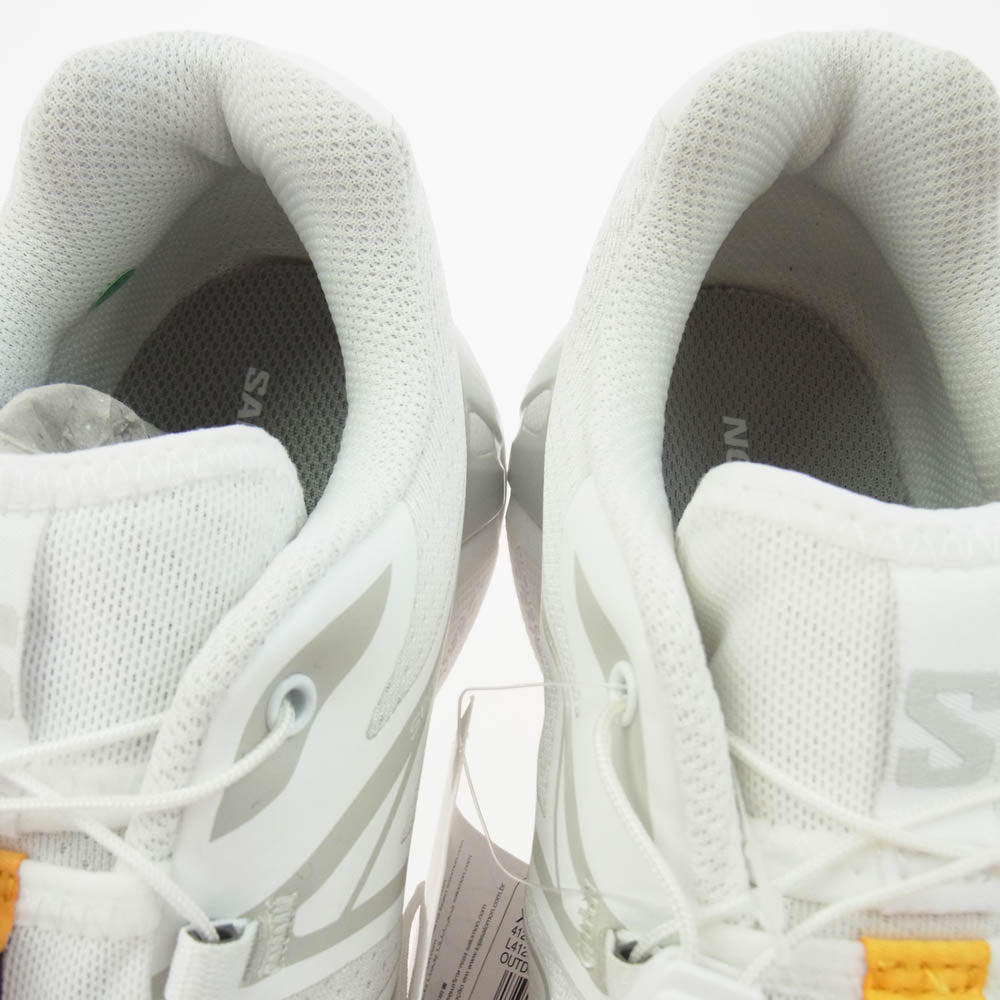 salomon サロモン 412529 XT-6 ローカット スニーカー ホワイト ホワイト系 26.5cm【極上美品】【中古】