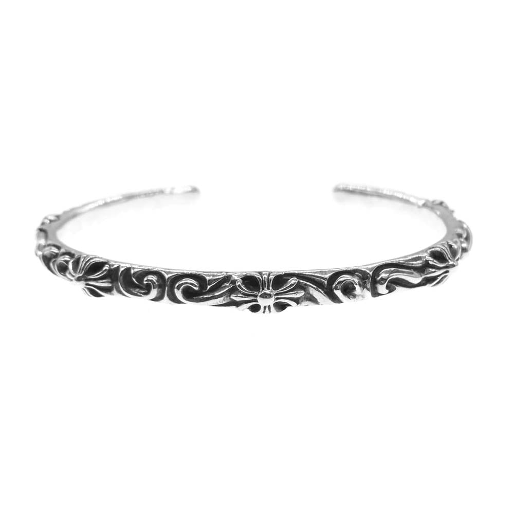 CHROME HEARTS クロムハーツ（原本有） BANGLE SBT SBTバンド シルバーブレスレット バングル シルバー系【中古】