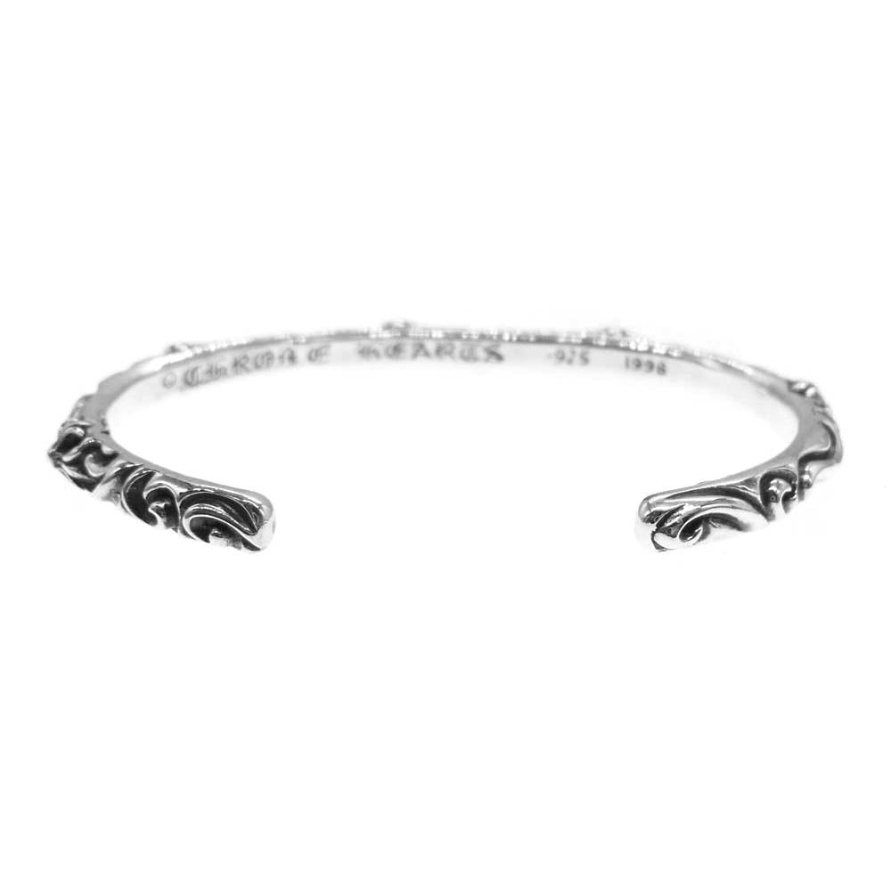 CHROME HEARTS クロムハーツ（原本有） BANGLE SBT SBTバンド シルバーブレスレット バングル シルバー系【中古】